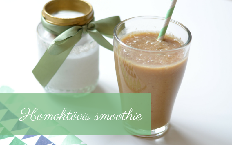 Homoktövis (szupergyümölcs) smoothie